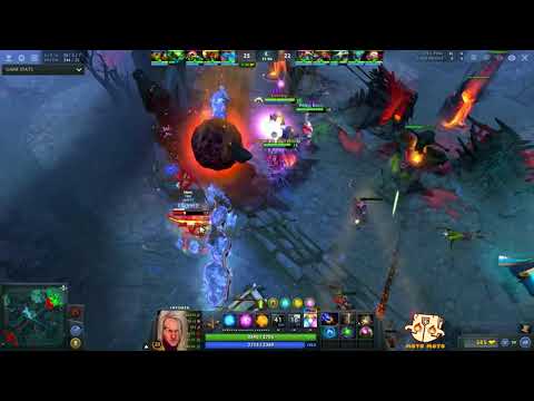 Invoker backdoor and double kill by Miracle