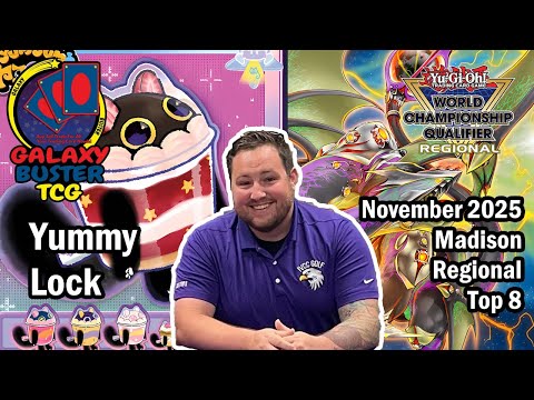 November 2025 Top 8 Yugioh Madison Regional Patrick Guilfoyle “War Crime” Yummy Lock