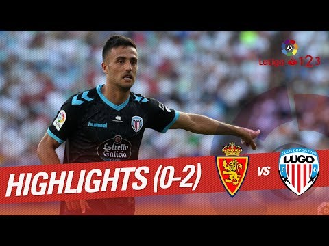 Highlights Real Zaragoza vs CD Lugo (0-2)