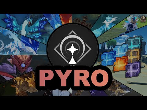 Co-op Full Pyro Party Against All Bosses In The Game - Genshin Impact