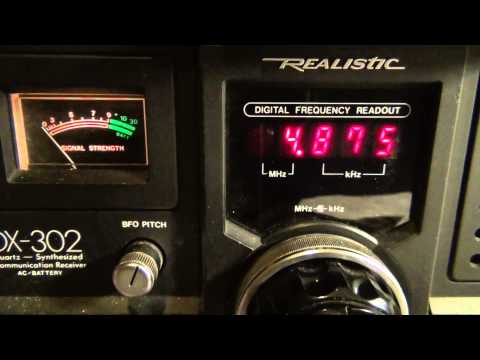 Radio Difusora Roraima 4875 Khz received in Belgium