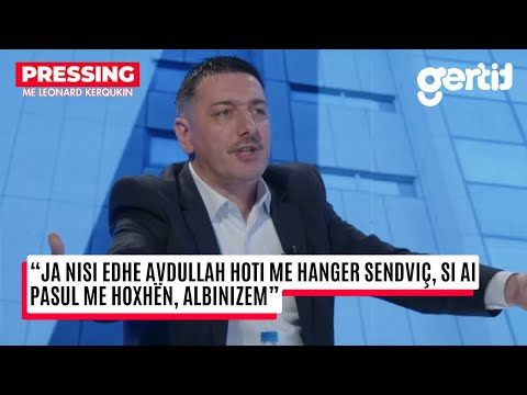 JA NISI EDHE AVDULLAH HOTI ME HANGER SENDVIÇ, SI AI PASUL ME HOXHËN, ALBINIZEM | Pressing | T7