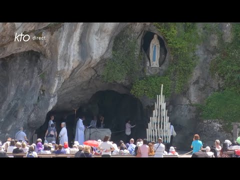 Chapelet du 16 juin 2025 à Lourdes