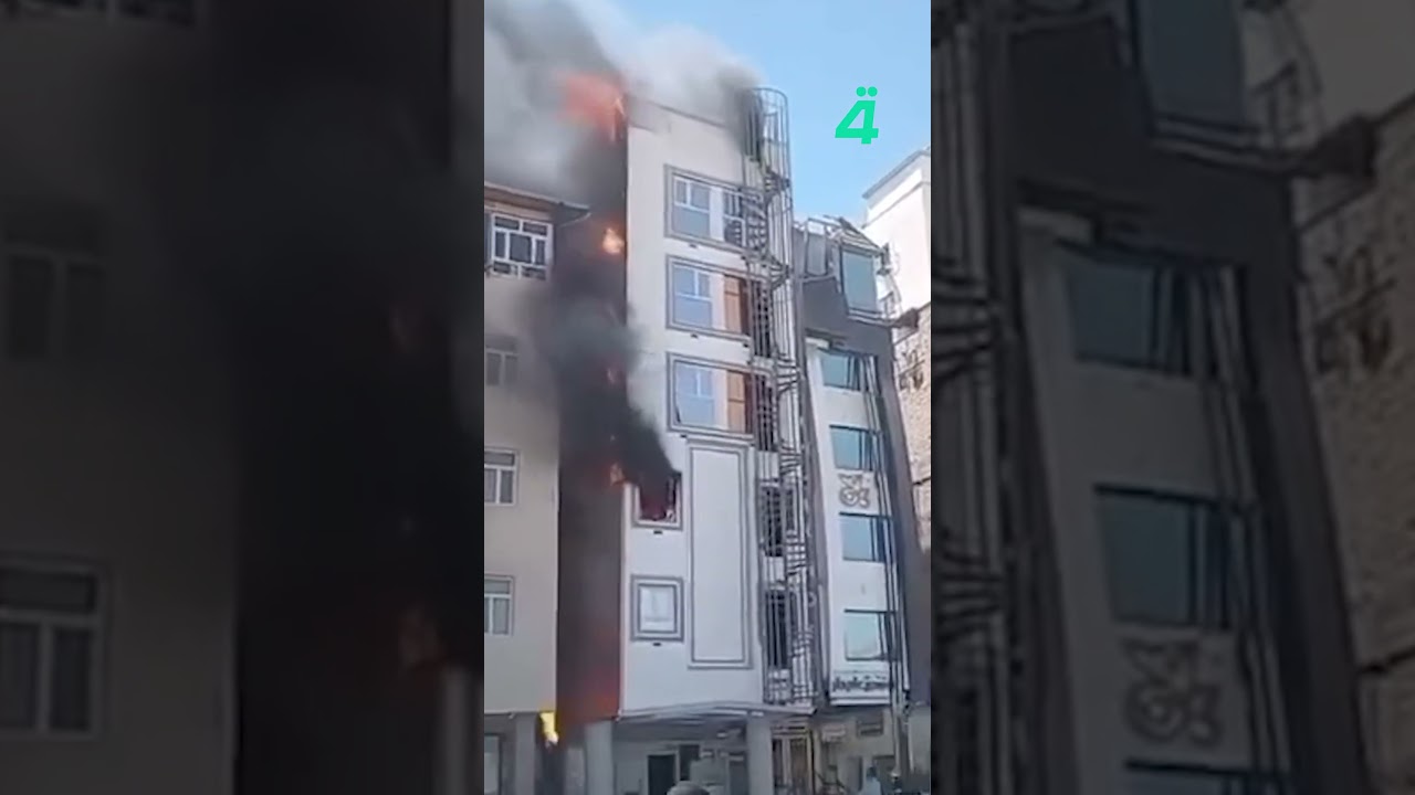 فيديو | الدفاع المدني يستنفر لاخماد حريق اندلع داخل فندق في المدينة القديمة بالنجف الأشرف