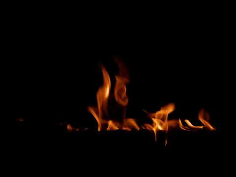 Action stock footage with a black screen (28) - fire