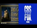 20th Century Fox Home Entertament Logo History Mightconfuse You In 3D