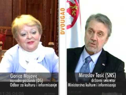 DVOUGAO 258 Gorica Mojović -  Miroslav Tasić (feb. 2013)