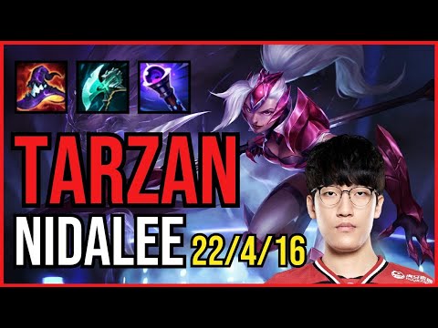 TARZAN - NIDALEE vs GRAVES Jungle - KR Master - Patch 11.4