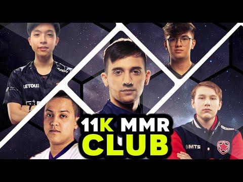 11k MMR CLUB - Best Dota 2 Players Gameplay Compilation