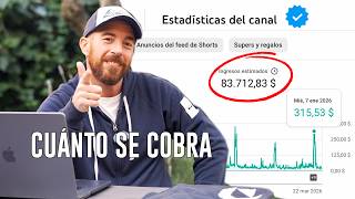 ¿CUÁNTO DINERO PAGA YOUTUBE en 2026? (Datos reales)