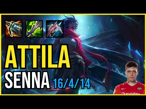 ATTILA - SENNA - EUW Master - Patch 11.4 PENTAKILL