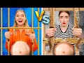 Rich Pregnant vs Broke Pregnant in Jail / 7 Funny Situations