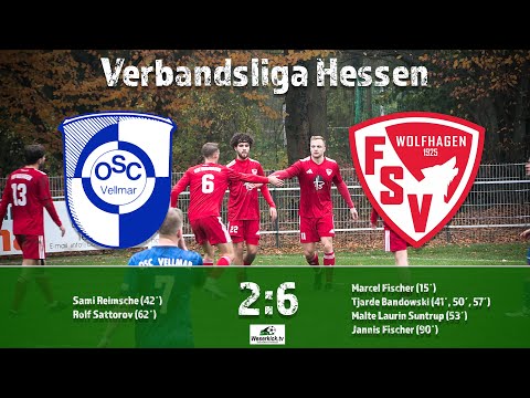 OSC Vellmar - FSV Wolfhagen 2:6 (1:2)