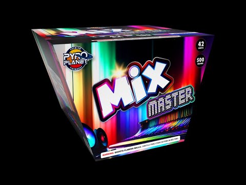 42C36M001 Mix Master 42 shot cake - fanned - 500g