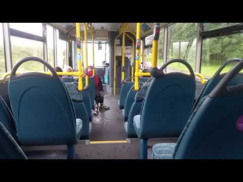 Arriva Northumbria Optare Solo 2849 YJ58 CBO On the 57 to Whitley Bay