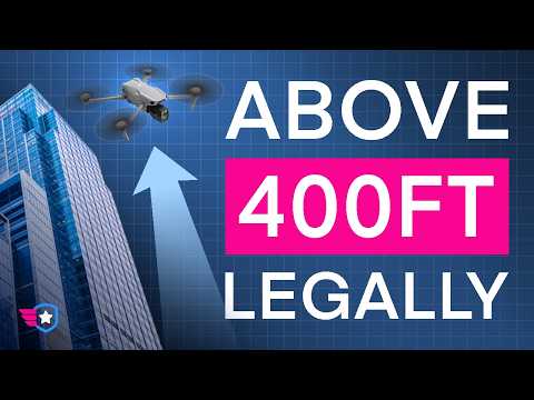 How to Fly a Drone Above 400 Feet (Legally!)
