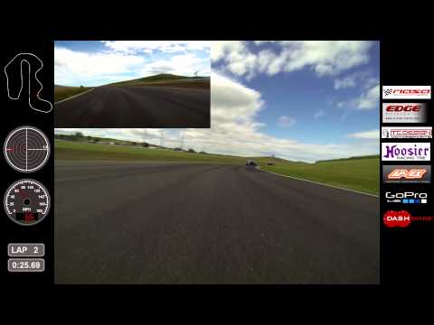 E46 BMW M3 in NASA Time Trials at Thunderhill Raceway - April 2013