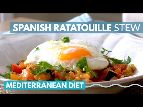 How to Make Ratatouille (Pisto Manchego) | easy mediterranean diet recipes