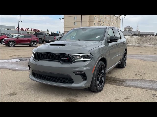 2021 Dodge Durango GT BLACKTOP | LEATHER | SUNROOF | NAVIGATION in Cars & Trucks in Edmonton