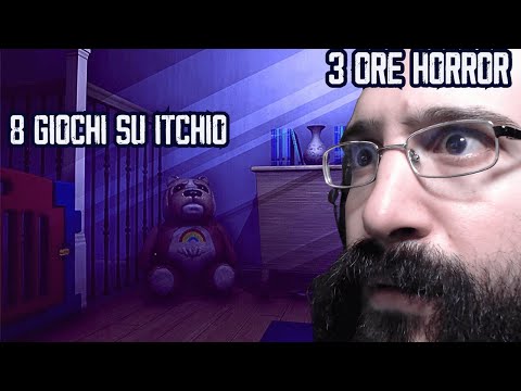 LIVE DI 3 ORE con 8 Giochi HORROR su ITCHIO
