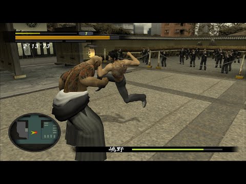 Dragon engine double finishers in Yakuza 1