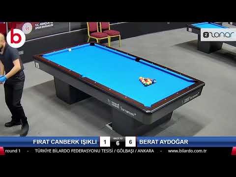 FIRAT CANBERK IŞIKLI & BERAT AYDOĞAR Bilardo Maçı - 