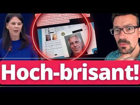 SHOCK: Baerbock's gaffe regarding EPSTEIN is going downhill fast!