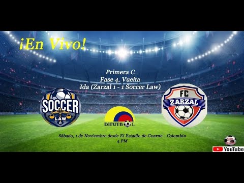 Primera C. Soccer Law Vs Zarzal FC. DIFUTBOL. Vuelta. ( Ida Zarzal 1- 1 Soccer Law)