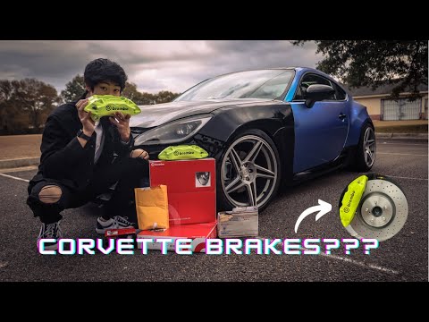 2022 BRZ gets BIG Brembo brake kit! (CTS-V)