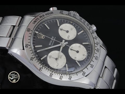 Rolex Daytona 6239 Le Mans Sand Blast bezel