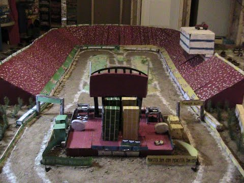 Monster Jam World Finals 18 HotWheels Edition Time Lapse!