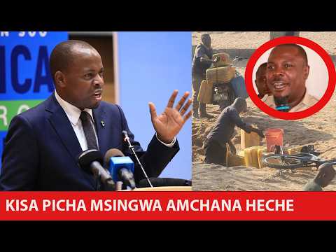 KIMENUKA KISA HECHE KUVUJISHA PICHA MBAYA, MSIGWA AMSHAMBULIA VIKALI TAZAMA