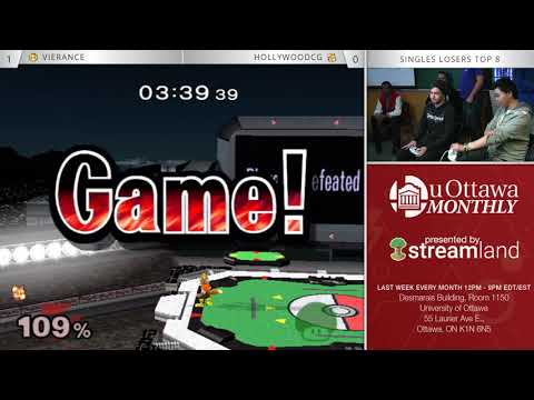 uOttawa Monthly #4 — Singles L Top 8 — Vierance vs HollywoodCG