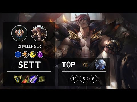 Sett Top vs Volibear - EUW Challenger Patch 10.13