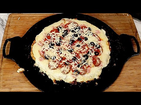 Carnivore Pizza On Cast Iron Cookware