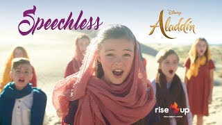 Miniatura de vídeo de "Naomi Scott - Speechless From "Aladdin" - Cover by Rise Up Children's Choir"