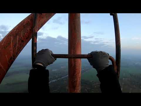 Climbing highest radio tower in Lithuania | 240m /787ft