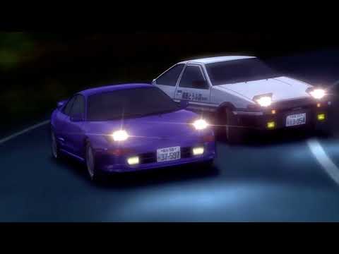 Takumi Overtakes Kai on Irohazaka (Initial D Fifth Stage)