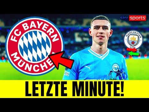 💥 BAYERN GEHT IN DIE ENDPHASE UND NEUZUGANG IST SEHR NAH! BAYERN MÜNCHEN NEUESTE NACHRICHTEN HEUTE!