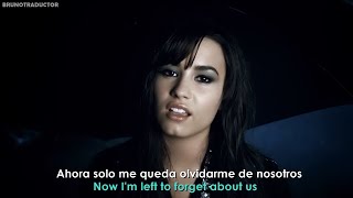 Demi Lovato - Don&#39;t Forget (Rock Version) // Lyrics + Español // Video Official