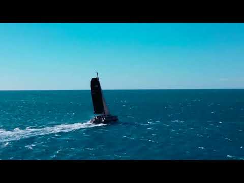 C-Cat 48 in 25knots of wind 