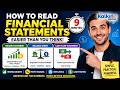 How to Read Financial Statements in 9 Minutes (Simple Guide for Beginners)