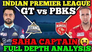 GT vs PBKS Dream11 team, GT vs PBKS 48th match, IPL 2022 PBKS VS GT, GUJRAT vs PUNJAB DREAM11 team