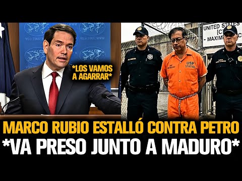 MARCO RUBIO ESTALLÓ CONTRA PETRO TRAS EL ESCÁNDALO EN LAS ELECCIONES