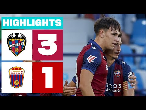 LEVANTE UD 3 - 1 CD ELDENSE | RESUMEN LALIGA HYPERMOTION