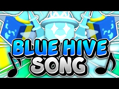 ♪Blue Hive Song♪ Bee Swarm Parody l Blinding lights l Bee Swarm Simulator