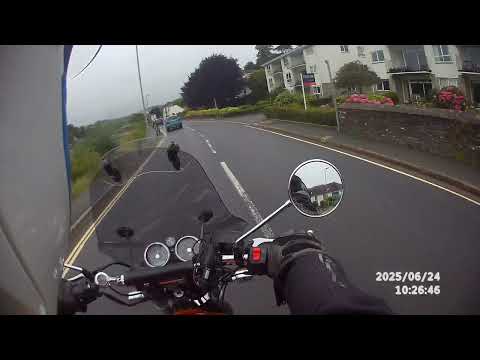 The beautiful approach to Kingsbridge on the A379 coast road.