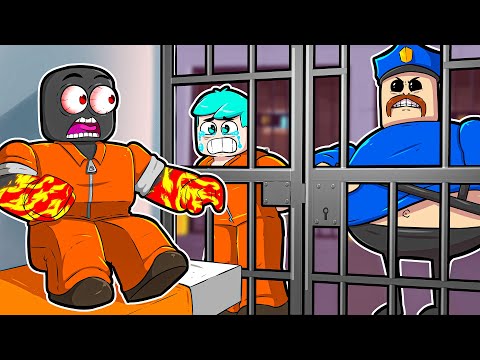 Escape the fat cop from the dangerous Roblox prison!
