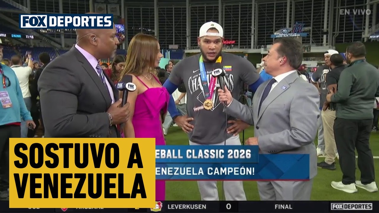 🇻🇪😎 EDUARDO RODRÍGUEZ, clave para que VENEZUELA sea CAMPEÓN DEL MUNDO | WBC 2026