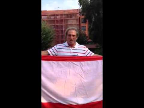 Andoni Goikoetxea, bandera del Athletic  gabarra (temporada 83-84)